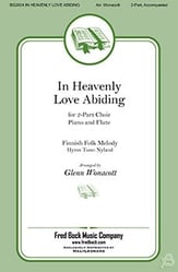 In Heavenly Love Abiding SATB choral sheet music cover